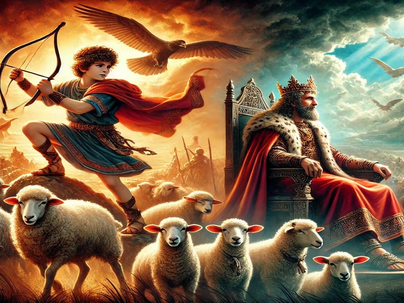 The Rise and Fall of King David Exploring His Life, Triumphs, and Tribulations