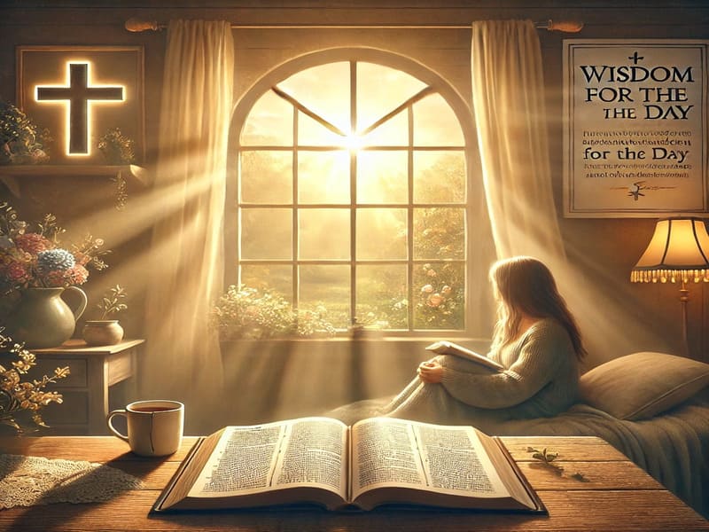 Wisdom for the Day The Role of Daily Bible Verses in Nurturing Inner Peace