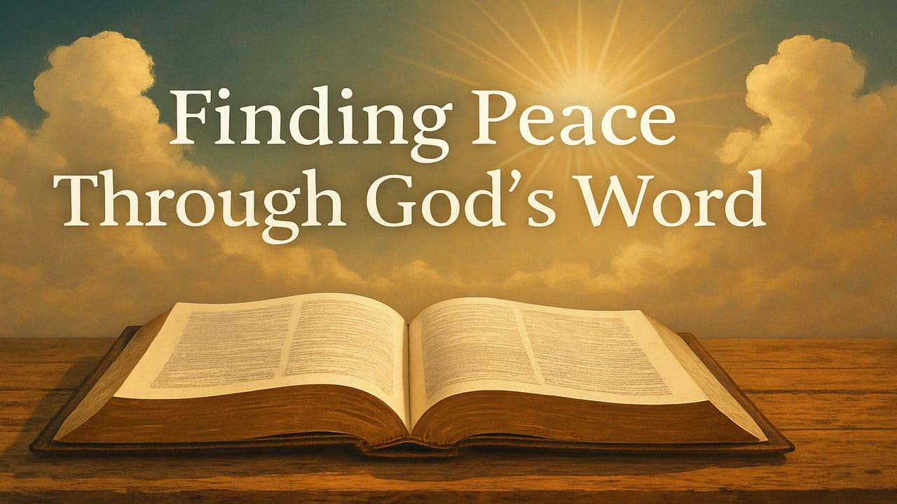 Finding Peace Through God’s Word Powerful Verses for Every Season of Life