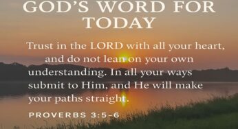 God Word for Today: A Meaningful Bible Verse to Guide Your Steps