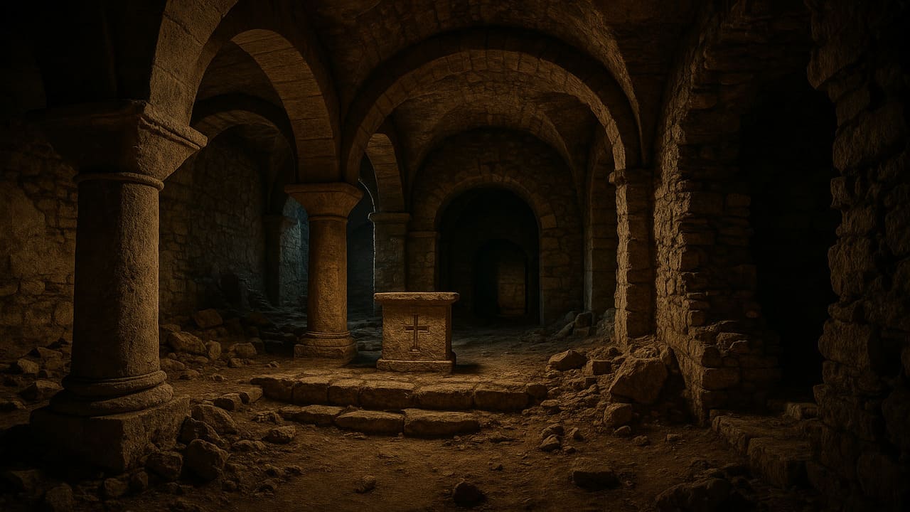 Secrets Beneath Thorn Church Unearthing the Forgotten Faith of Ville