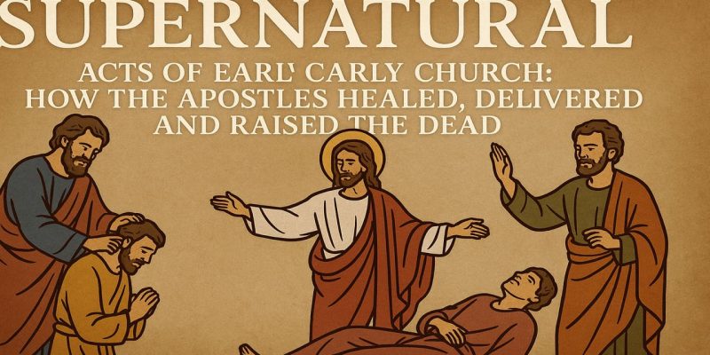 Supernatural Acts of the Early Church How the Apostles Healed, Delivered, and Raised the Dead