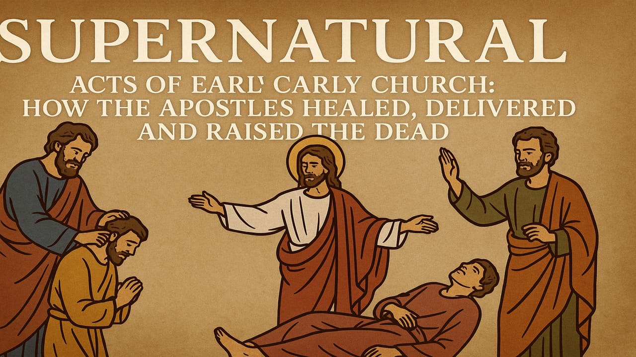 Supernatural Acts of the Early Church How the Apostles Healed, Delivered, and Raised the Dead