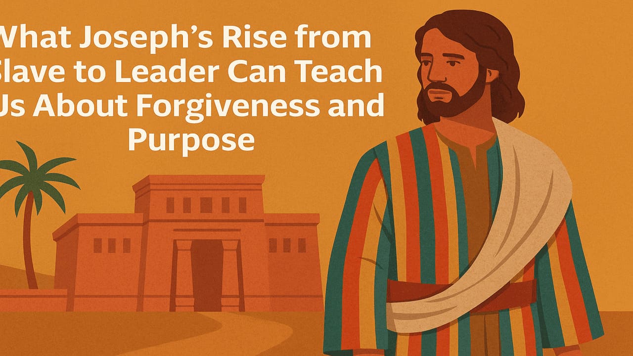 Joseph Rise from Slave to Leader Can Teach Us About Forgiveness and Purpose