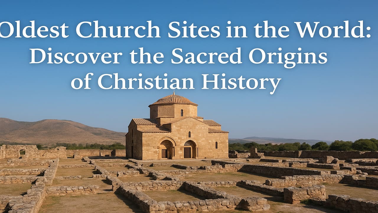 Oldest Church Sites in the World Discover the Sacred Origins of Christian History