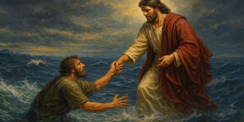 Peter Walks on Water A Story of Faith, Fear, and the Reach of Grace