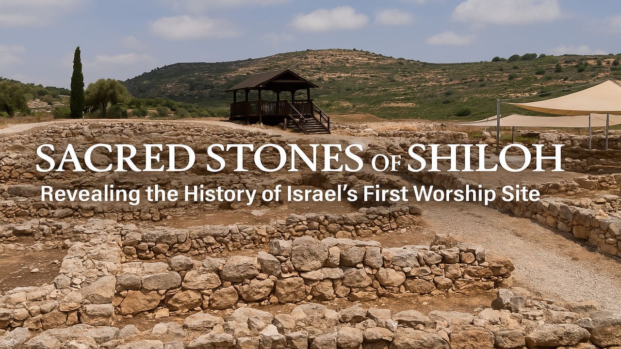 Sacred Stones of Shiloh Revealing the History of Israel’s First Worship Site