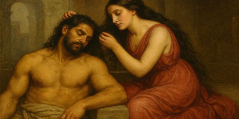 Samson and Delilah A Warrior’s Strength and a Woman’s Betrayal