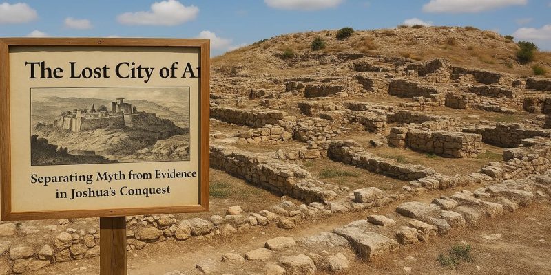 The Lost City of Ai Separating Myth from Evidence in Joshua’s Conquest