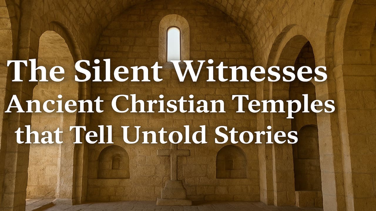 The Silent Witnesses Ancient Christian Temples that Tell Untold Stories