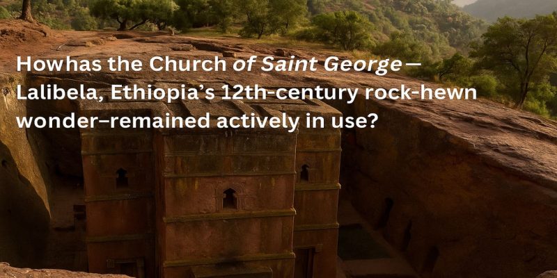 Church of Saint George Ethiopia’s Rock-Hewn Marvel That Still Draws Pilgrims