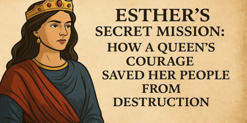 Esther Secret Mission How a Queen’s Courage Saved Her People From Destruction
