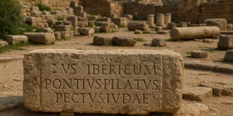 The Pilate Stone Confirming the Governor Behind the Crucifixion