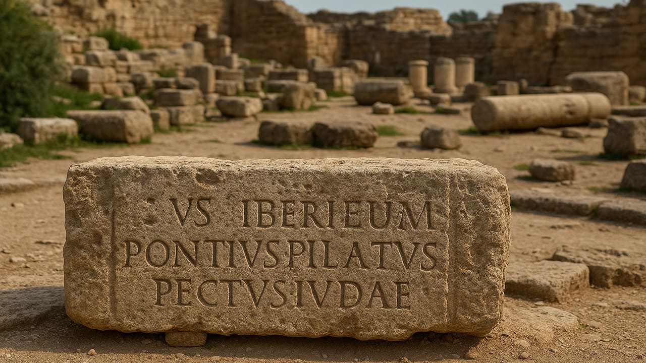 The Pilate Stone Confirming the Governor Behind the Crucifixion
