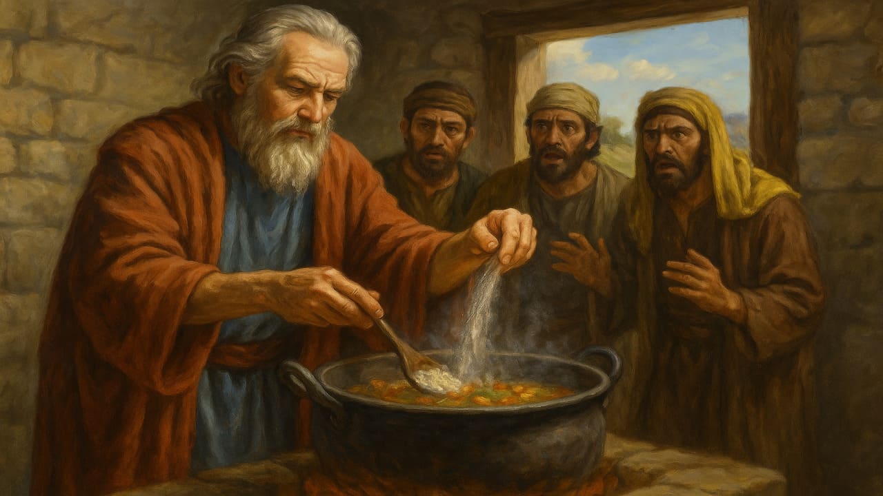 The Prophet and the Poisoned Pot A Forgotten Miracle of Elisha
