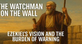The Watchman on the Wall: Ezekiel’s Vision and the Burden of Warning