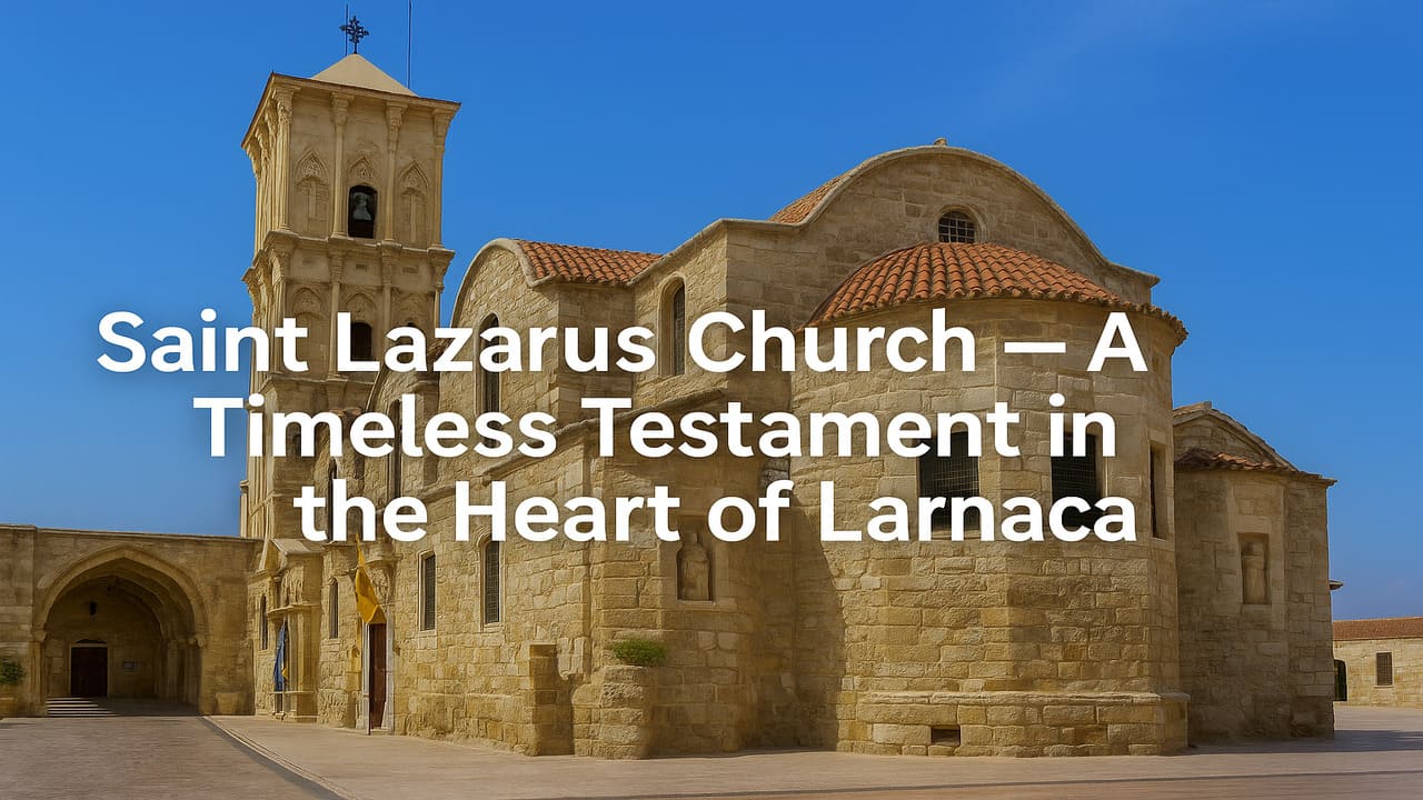 Saint Lazarus Church A Timeless Testament in the Heart of Larnaca