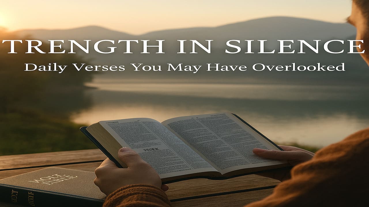 Strength in Silence Daily Verses You May Have Overlooked