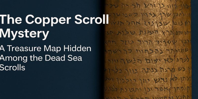 The Copper Scroll Mystery A Treasure Map Hidden Among the Dead Sea Scrolls