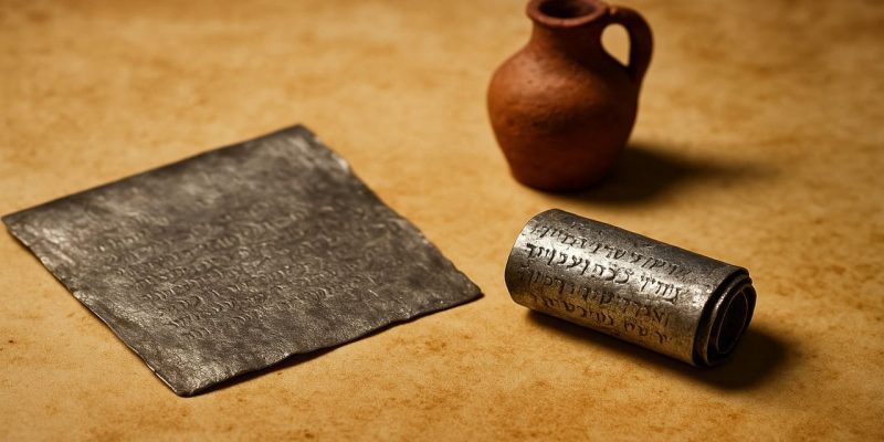 The Ketef Hinnom Scrolls Oldest Known Biblical Texts Before the Dead Sea Scrolls