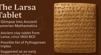 The Larsa Tablet: A Glimpse Into Ancient Sumerian Mathematics
