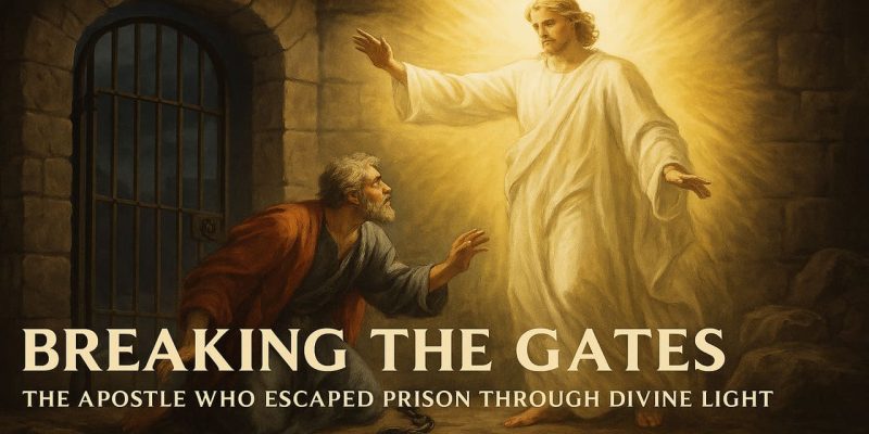 Breaking the Gates The Apostle Who Escaped Prison Through Divine Light