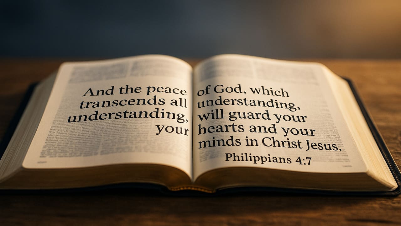 Discover Peace and Calm Through a Powerful Verse from Scripture