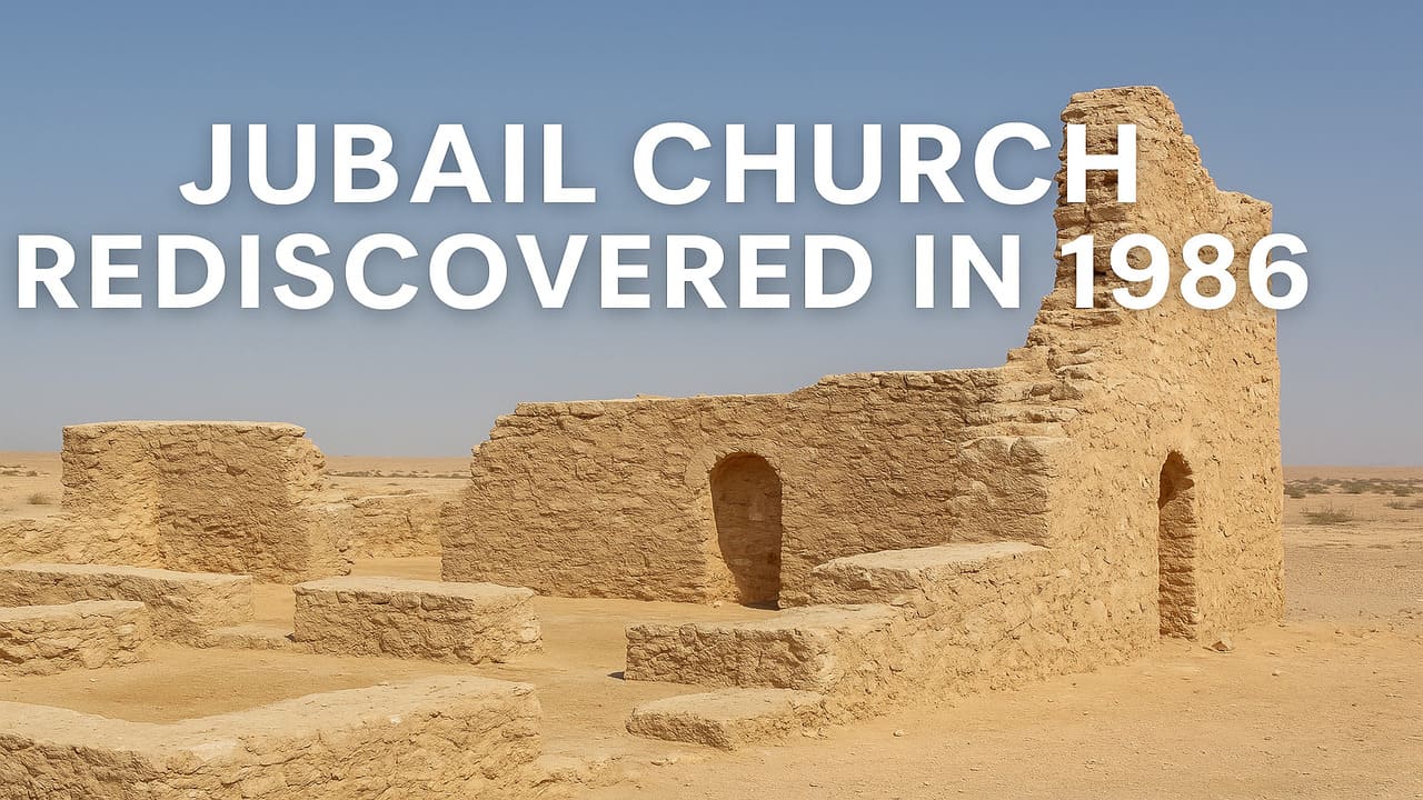 Jubail Church Rediscovered in 1986 and Shaped by Policy of Exclusivity