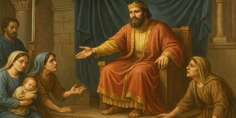 King Solomon Wisdom A Timeless Bible Story of Discernment