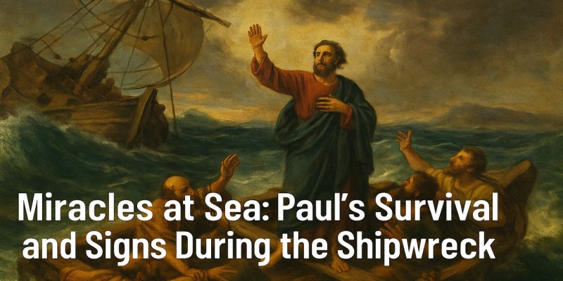 Miracles at Sea Paul’s Survival and Signs During the Shipwreck