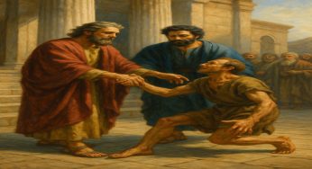 Peter and John: When Faith Met Power of Healing at the Temple Gate