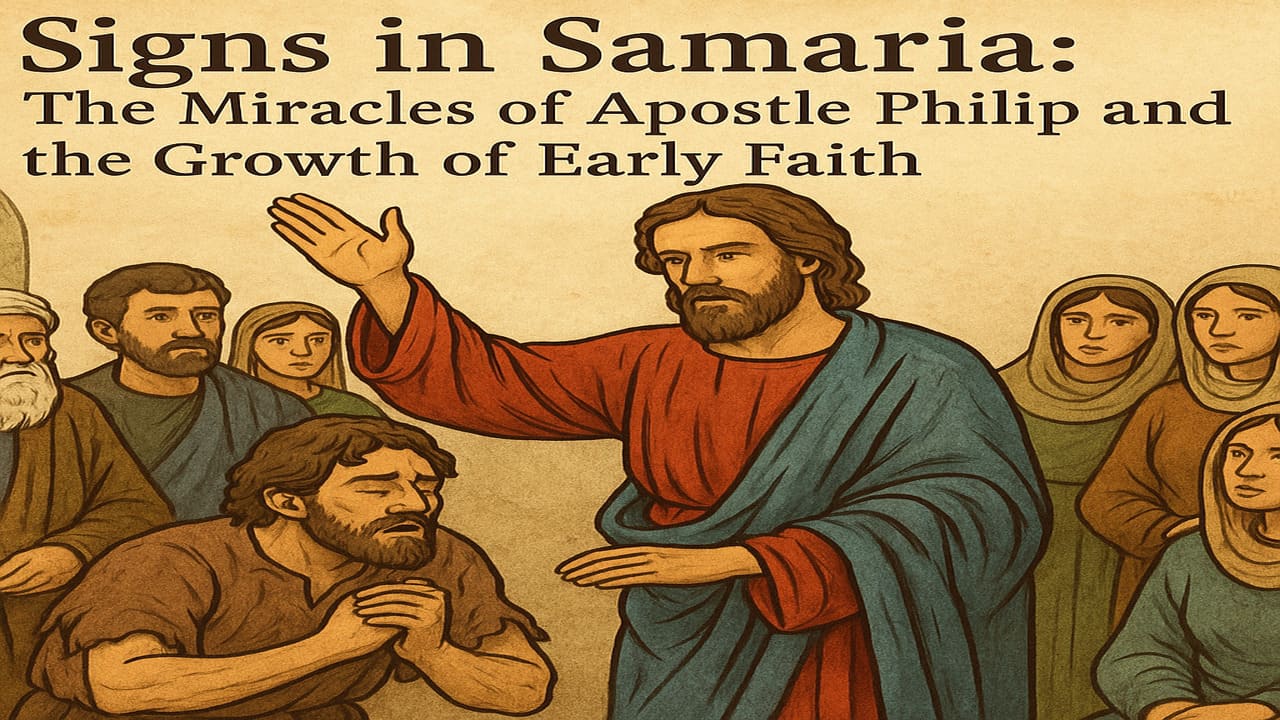 Signs in Samaria The Miracles of Apostle Philip and the Early Faith