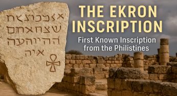 The Ekron Inscription: First Known Text from the Philistines