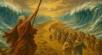 The Red Sea and the Story of Moses Parting the Waters